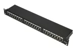 Extralink CAT6 STP V2 | Patchpanel | 24 porty