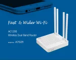 Totolink A702R | Router WiFi | AC1200, Dual Band, MIMO, 5x RJ45 100Mb/s