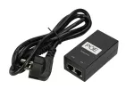 Extralink POE-24-24W | Zasilacz PoE | 24V, 1A, 24W, kabel w zestawie