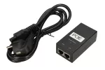 Extralink POE-48-24W-G | Zasilacz PoE | 48V, 0,5A, 24W, Gigabit, kabel w zestawie 802.3af/at