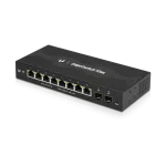 Ubiquiti ES-10XP | Switch | EdgeMAX EdgeSwitch, 8x RJ45 1000Mb/s PoE, 2x SFP