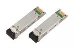 Extralink SFP 1.25G | Moduł SFP WDM | 1,25Gbps, 1310/1550nm, single mode, 20km, LC, DOM, para, dedykowane dla HP/Aruba