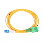 Extralink SC/APC-LC/PC | Patchcord | Jednomodowy, Duplex, 9/125um, 2mm, 1.5m