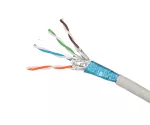 Extralink CAT6A FTP (F/FTP) V2 Wewnętrzny | Kabel sieciowy skrętka | 500M LSZH