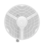 Ubiquiti GBE-LR | CPE | GigaBeam, 60GHz + 5GHz backup, 38dBi, 1Gbps+