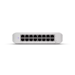 Ubiquiti USW-LITE-16-POE | Switch | UniFi Gen2, 16x RJ45 1000Mb/s, 8x PoE+, 45W