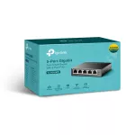 TP-Link TL-SG105PE | Switch | 5x RJ45 1000Mb/s, 4x PoE+, 65W, Desktop