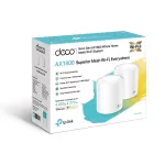 TP-Link Deco X20 2-Pack | Router WiFi | Mesh, AX1800, Dual Band, OFDMA, MU-MIMO, 2x RJ45 1000Mb/s