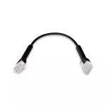 Ubiquiti U-Cable-Patch-RJ45-BK | Kabel miedziany | UniFi Cable, RJ45, 0,1m, Czarny