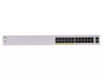 Cisco CBS110-24PP | Switch | 24x RJ45 1000Mb/s, 12x PoE, Desktop, Rack, Niezarządzalny, 100W