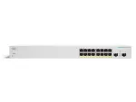 Cisco CBS220-16P-2G | Switch | 16x RJ45 1000Mb/s PoE, 2x SFP, Desktop, Rack, 130W