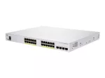 Cisco CBS250-24PP-4G | Switch | 24x RJ45 1000Mb/s PoE, 4x SFP, Rack, 100W