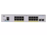 Cisco CBS350-16FP-2G | Switch | 16x RJ45 1000Mb/s PoE, 2x SFP, 240W