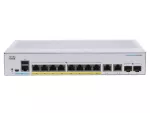 Cisco CBS350-8P-E-2G | Switch | 8x RJ45 1000Mb/s PoE, 2x RJ45/SFP Combo, 67W