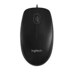 Logitech B100 Czarna | Mysz optyczna | 800dpi, USB, 1.8m