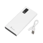 Extralink EPB-067W 10000mAh Biały | Powerbank | Power bank, Fast Charging, USB-C