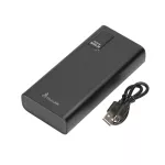 Extralink EPB-068 20000mAh Czarny | Powerbank | Power bank, Fast Charging, USB-C