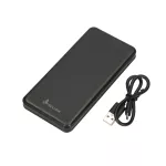 Extralink EPB-078B 10000mAh Czarny | Powerbank | Power bank, USB-C