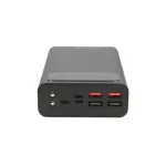 Extralink EPB-112 30000mAh Czarny | Powerbank | Power bank, USB-C