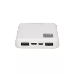 Extralink EPB-098W 10000mAh Biały | Powerbank | Power bank, USB-C