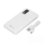 Extralink EPB-098W 10000mAh Biały | Powerbank | Power bank, USB-C