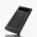 Extralink EPB-091 10000mAh Czarny | Powerbank | Solar Power bank, USB-C