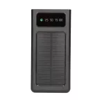 Extralink EPB-092 20000mAh Czarny | Powerbank | Solar Power bank, USB-C