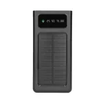 Extralink EPB-093 30000mAh Czarny | Powerbank | Solar Power bank, USB-C