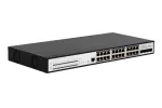 Extralink Chiron Pro | Switch PoE | 24x RJ45 1000Mb/s PoE, 4x SFP+, L3, zarządzalny, 370W