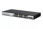 Extralink Chiron Pro | Switch PoE | 24x RJ45 1000Mb/s PoE, 4x SFP+, L3, zarządzalny, 370W