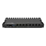 MikroTik RB5009UPr+S+IN | Router | 7x RJ45 1000Mb/s PoE, 1x RJ45 2.5Gb/s PoE, 1x SFP+, 1x USB 3.0