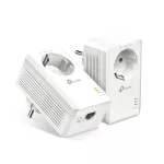 TP-Link TL-PA7017P KIT | Zestaw transmiterów sieciowych AV1000 | Powerline HomePlug AV2, 1x RJ45 1000Mb/s