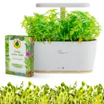 Extralink Smart Garden + Zestaw Kiełki | Inteligentna doniczka | Wi-Fi, Bluetooth