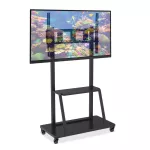 Techly | Mobilny Stojak | TV, LED, LCD, PDP, 55-100 cali, 150kg, z półką