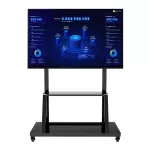 Techly | Mobilny Stojak | TV, LED, LCD, PDP, 55-100 cali, 150kg, z półką