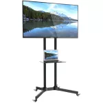 Techly | Mobilny Stojak | TV, LED, LCD, 30-65 cali, 60kg, 150cm, Regulowany