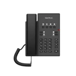 Fanvil H1 Czarny | Hotelowy telefon VoIP | HD Voice, 100Mb/s PoE, Desktop