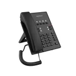 Fanvil H1 Czarny | Hotelowy telefon VoIP | HD Voice, 100Mb/s PoE, Desktop