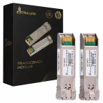 Extralink SFP+ 10G 2-pack | Moduł SFP+ | 10Gbps, LC/UPC, 1310nm, 2km, single mode, DOM