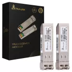 Extralink SFP+ 10G 2-pack | Moduł SFP+ | 10Gbps, LC/UPC, 850nm, 300m, multi mode, DOM, Dedicated to HP/Aruba