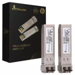 Extralink SFP+ 10G 2-pack | Moduł SFP+ | 10Gbps, 850nm, 300m, multi mode