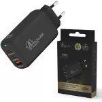 Extralink Smart Life Fast Charger 65W GaN | Ładowarka | 2x USB-C, USB-A, CHARESL02