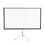 Extralink Projection Screen 100" | Ekran projekcyjny | 16:9, 220x125cm, PVC, pół-automatyczne zwijanie