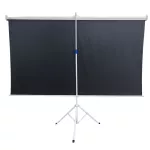 Extralink Projection Screen 100" | Ekran projekcyjny | 16:9, 220x125cm, PVC, pół-automatyczne zwijanie