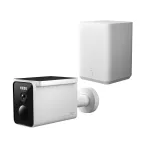 Xiaomi Solar Outdoor Camera BW400 Pro Set | Zestaw Kamera solarna + Stacja bazowa | 10000mAh, 1440p, IP66, Wi-Fi 2.4GHz