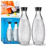 Sodastream 2-pack | Butelki szklane | do saturatora Sodastream