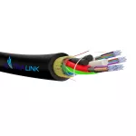 Kabel światłowodowy napowietrzny ADSS XOTKtsdD 48F | 48J (4x12J), G657A1, 3kN, 10mm | Extralink