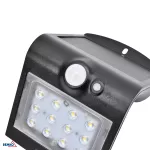 NAŚWIETLACZ SOLARNY LED TRINGO 1,5W 220LM 4000K IP65 CZARNY CZ. PIR