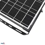 NAŚWIETLACZ SOLARNY LED SOLPAR 30W 4800LM 4000K IP65 CZARNY CZ. PIR