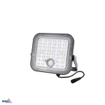 NAŚWIETLACZ SOLARNY LED SOLPAR 10W 1500LM 4000K IP65 CZARNY CZ. PIR